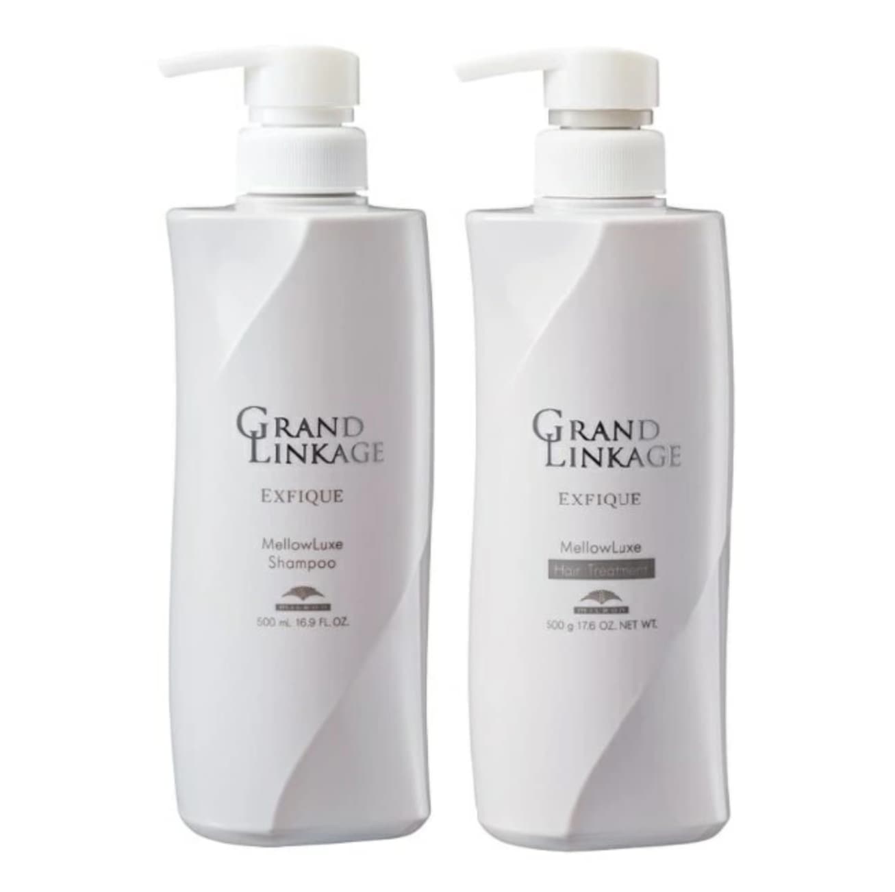 【メガ割限定】ミルボン　エクスフィーク　メロウリュクス　シャンプー×トリートメントセット　500ml×500g