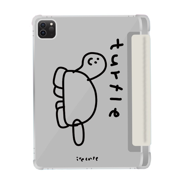 亀 iPad 全機種 ペンシル 収納カバー ケース