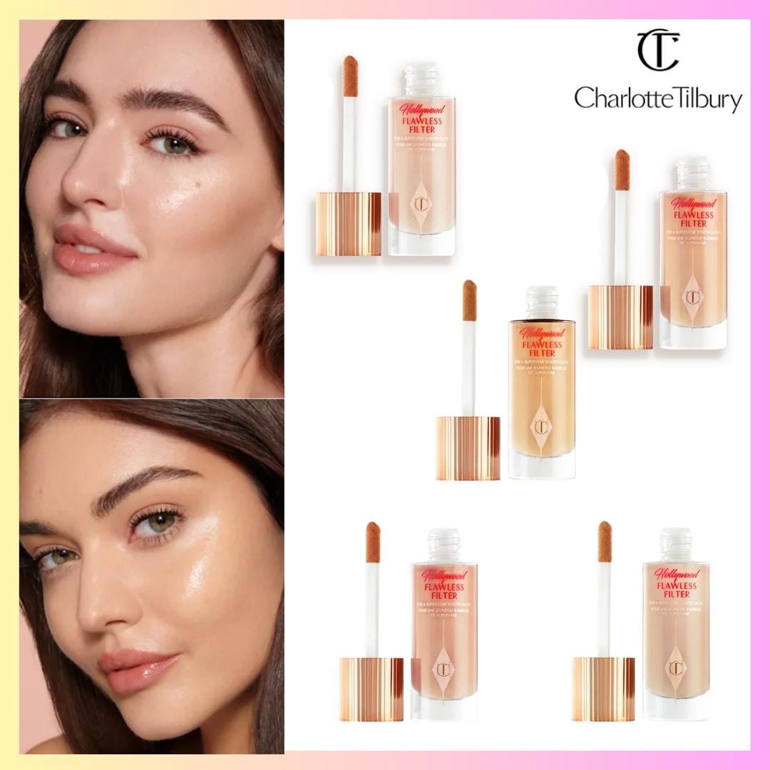 HOLLYWOOD FLAWLESS FILTER 30ml + FREE OMAKE ティンティッドモイスチャライザー ハイライター効果 プライマー 化粧下地