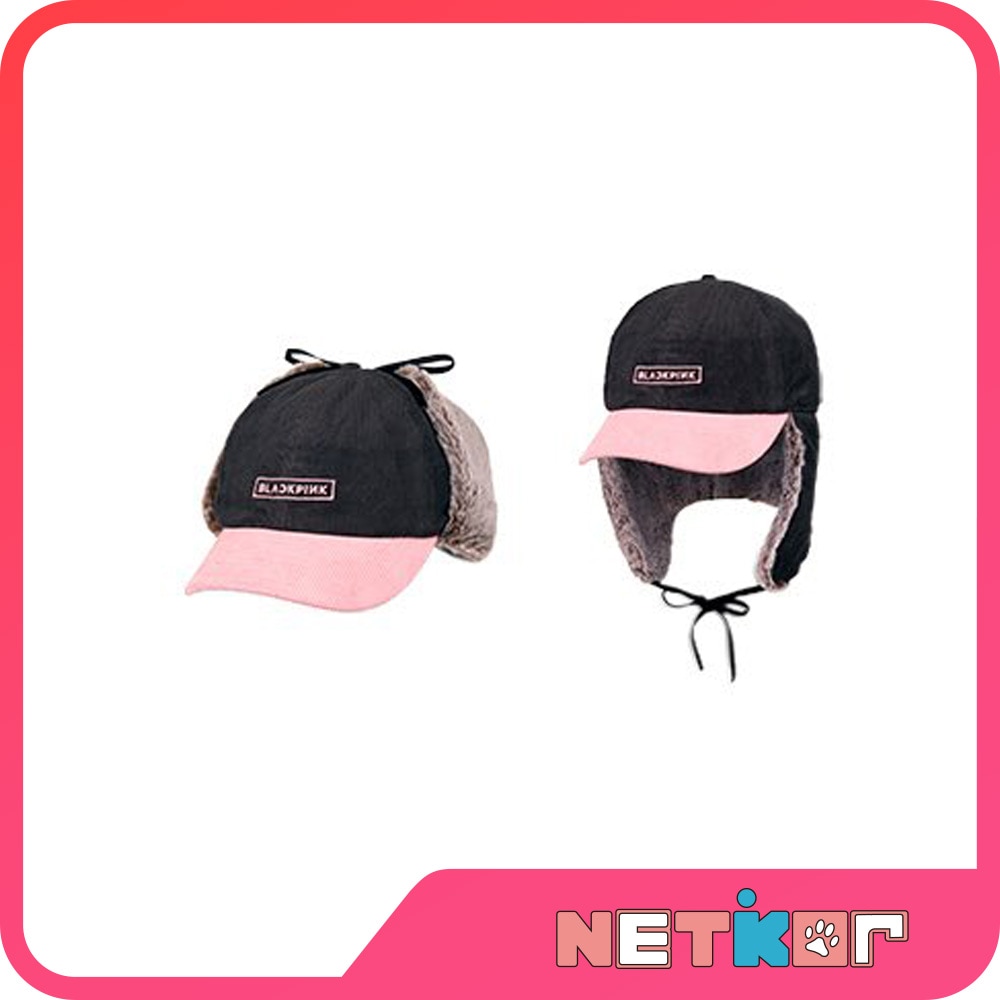 BLACKPINK - BLACKPINK LOGO FLIGHT CAP [ DEADLINE WORLD TOUR in Japan MD ] 公式グッズ 当店特典 ブラックピンク