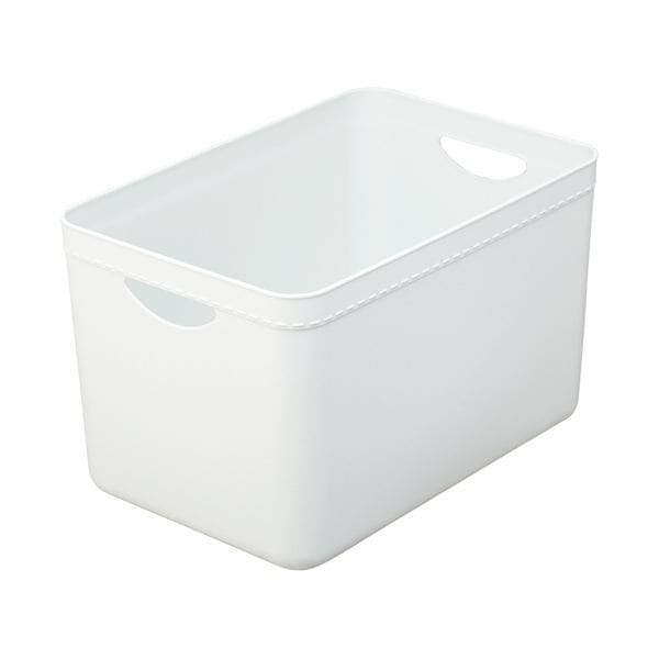 （まとめ） 天馬やわらか収納ケース レギュラー 深型 ホワイト 1個 [x5セット]