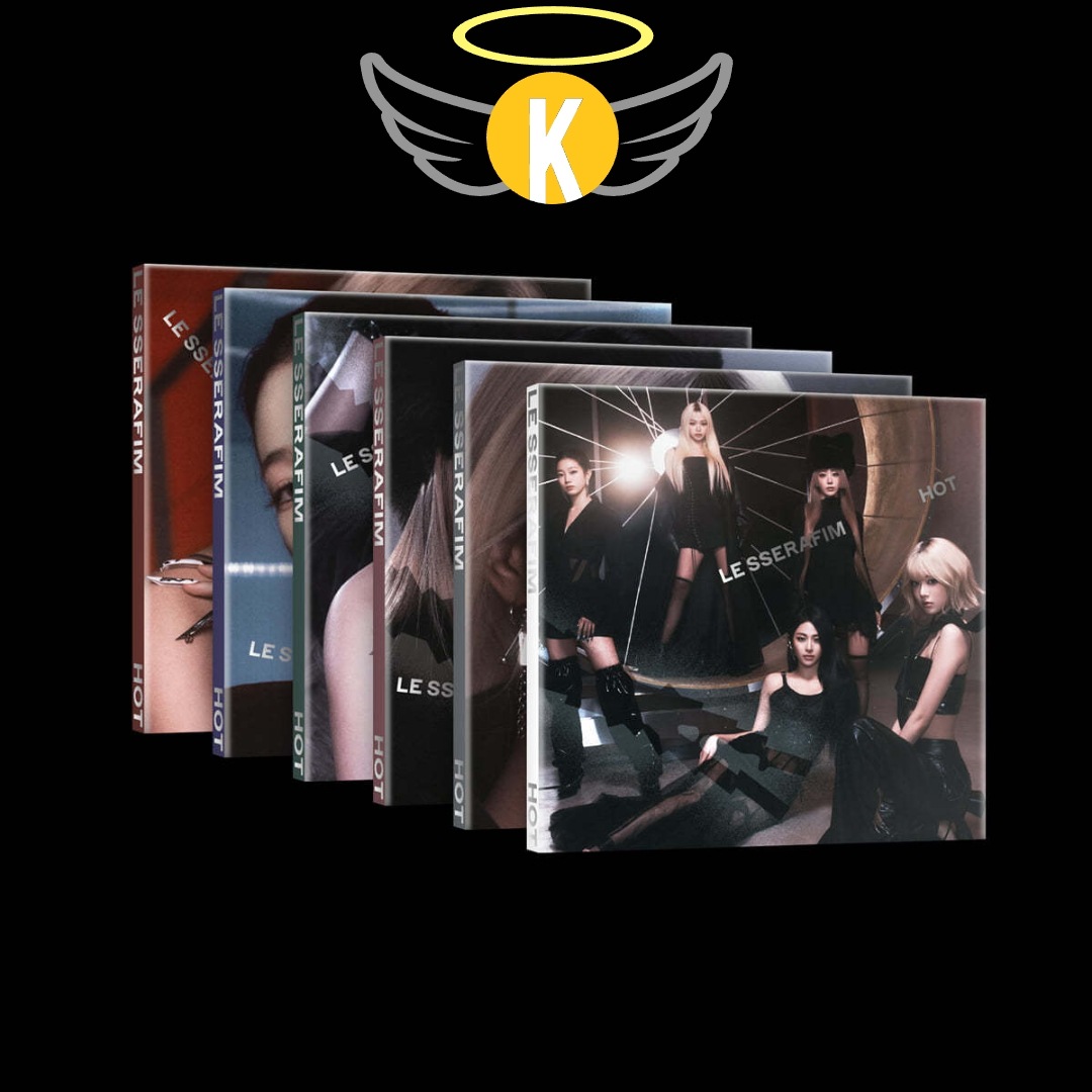 [未開封新品] ルセラフィムホットアルバムミニ5集LE SSERAFIM HOTカムバックアルバムコンパクトバージョン6種セット 7,367円