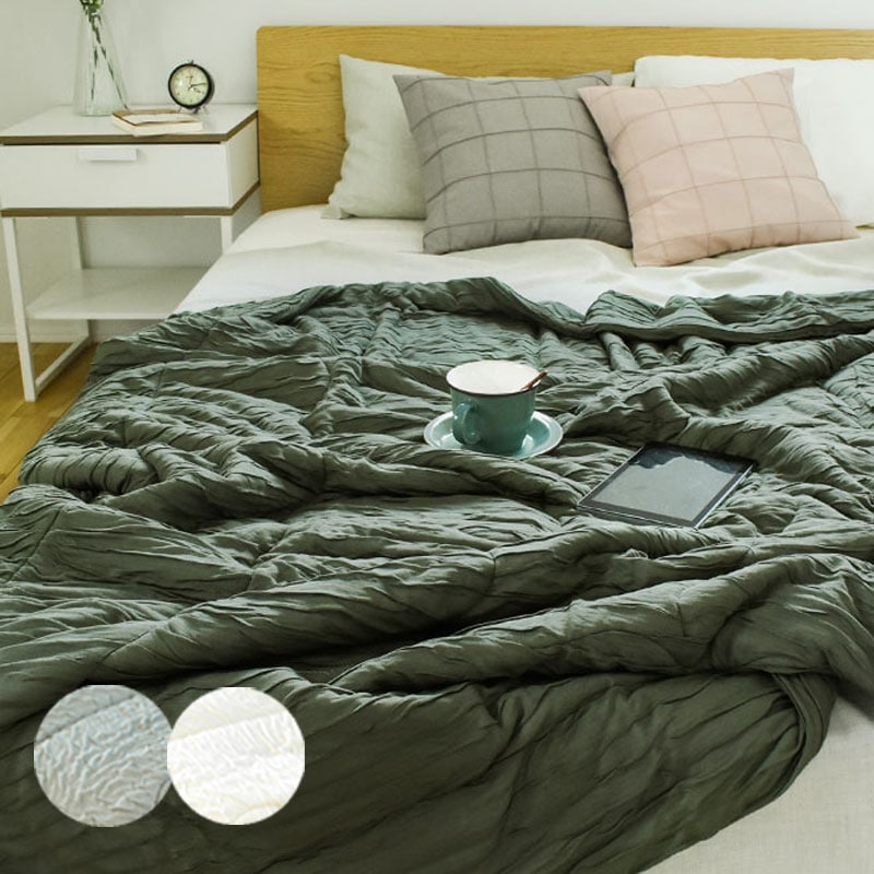 マシュマロケット 肌布団 セミダブル 肌掛け布団 夏掛け布団 クーシェ レーヨン とろふわケット 160X190cm 北欧カラー 洗える 春 夏 2SD-3575