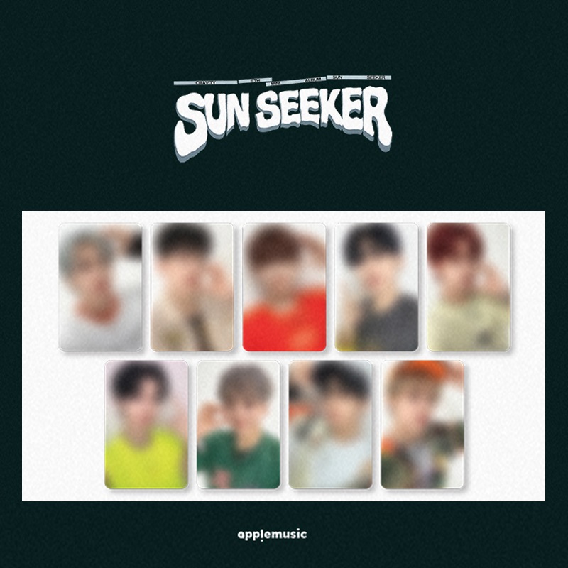 (9種セット) CRAVITY 6集 Mini Album - SUN SEEKER [APPLEMUSIC PHOTOCARD]