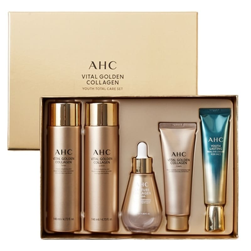 AHCバイタルゴールデンコラーゲンスペシャル基礎化粧品スキンケア5種セット