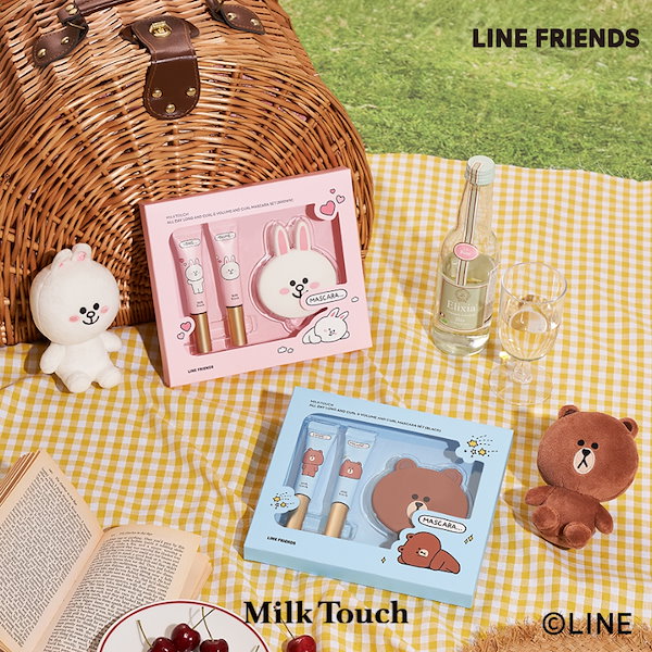 3月31日終売【LINE FRIENDSスペシャルBOX】ボリューム&ロングマスカラ2種セット