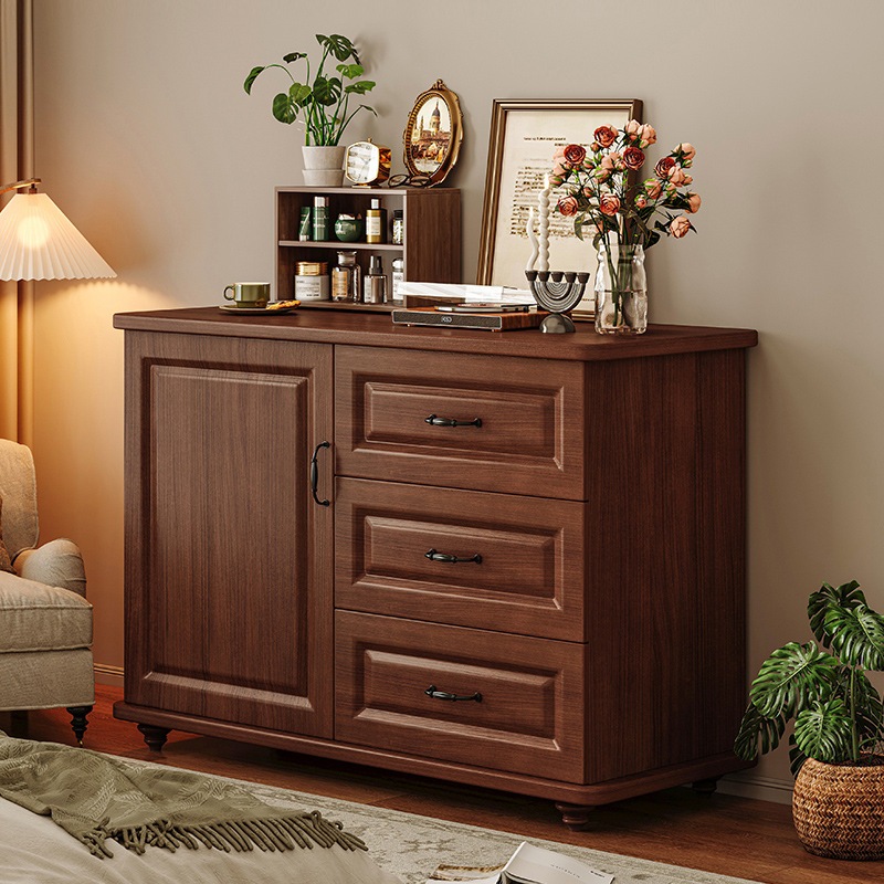 家庭用キャビネットのためのキャビネットのアメリカスタイルの胸部箱シンプルモダンベッドルームストレージキャビネットリビングルームキャビネット実践的な保管キャビネット 12,056円
