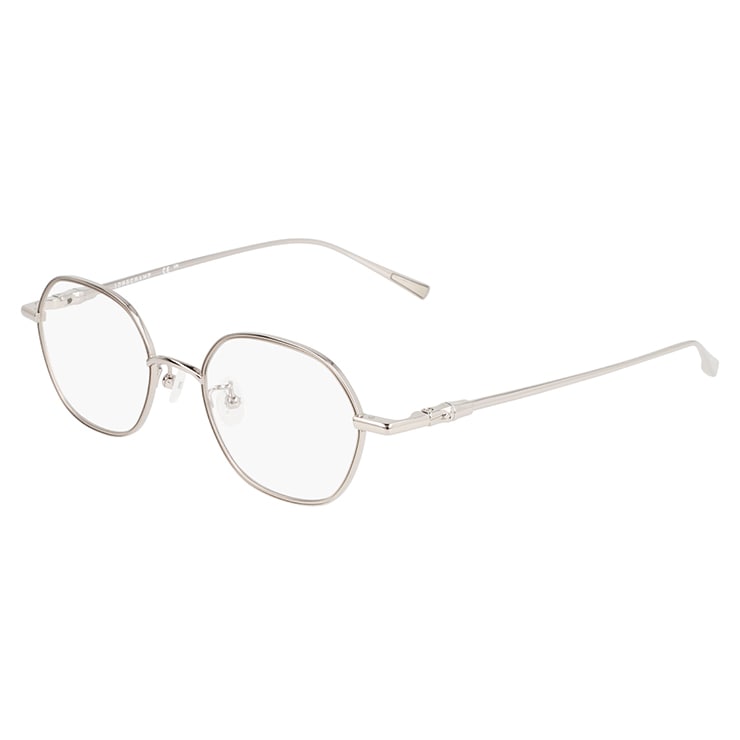 レディース メガネ lo2534lbj-035 ジャパンフィットモデル FEMALE TITANIUM 眼鏡 女性用 かわいい おしゃれ 軽量 オクタゴン 型 多角形 チタン フレーム グレー