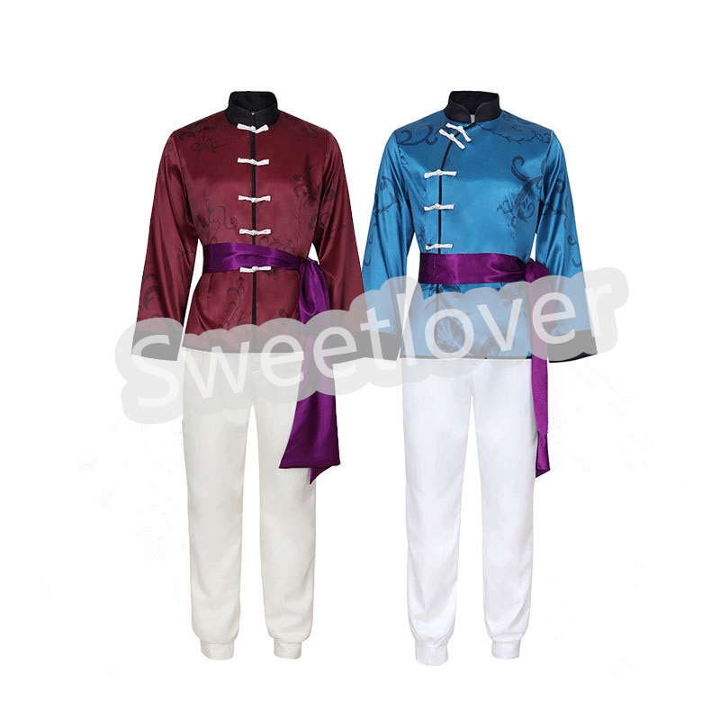 ハロウィンコスプレ衣装 BLUELOCK ブルーロックチャイナカンフーシリーズ 潔世一 蜂楽廻 國神錬介 千切豹馬 凪誠士郎 御影玲王中華服チャイナ服コスプレ制服衣装変装仮装コスチュームステージ服