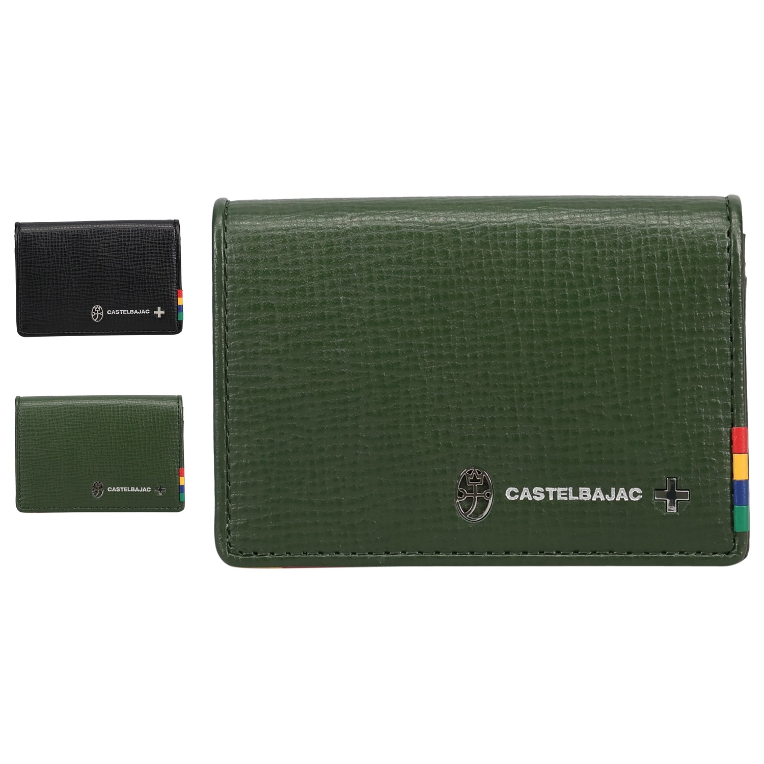 カードケース 名刺入れ 定期入れ メンズ レディース 本革 プレス 57614