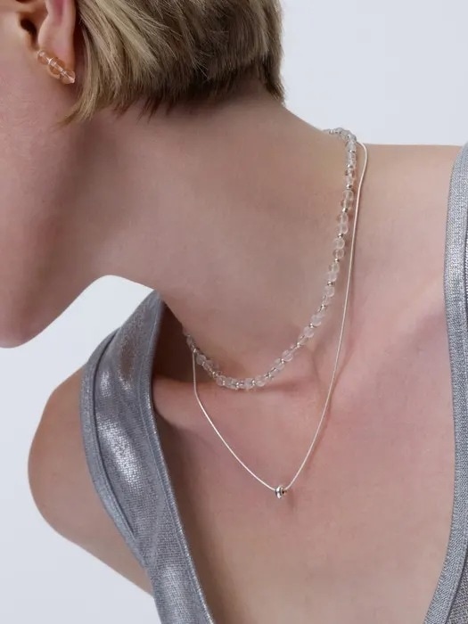 Sparkling Waves Necklace 韓国コスメ 韓国ブランド レディースファッション アクセサリー ピアス 指輪 イヤリング 韓国人気 アイドル