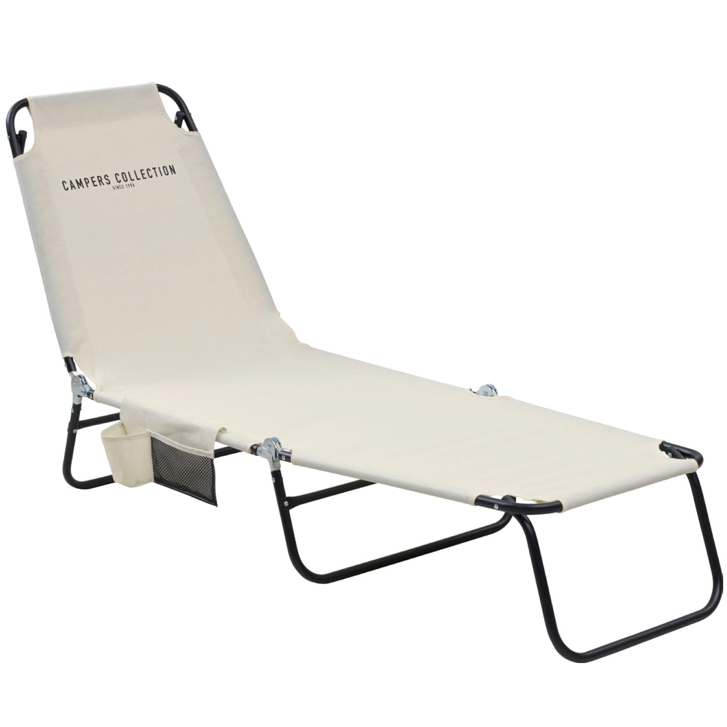 アウトドアチェア リクライニング機能付き サイドポケット付き C272