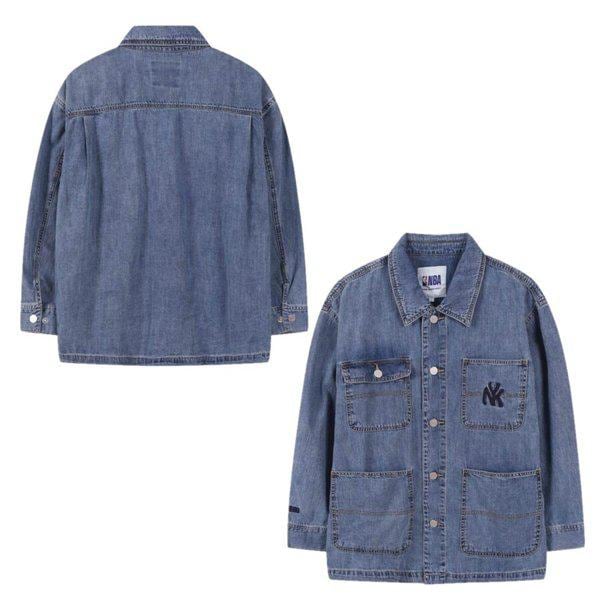 ワークウェアデニムシャツジャケット（インディゴ）N261DJ395P_s