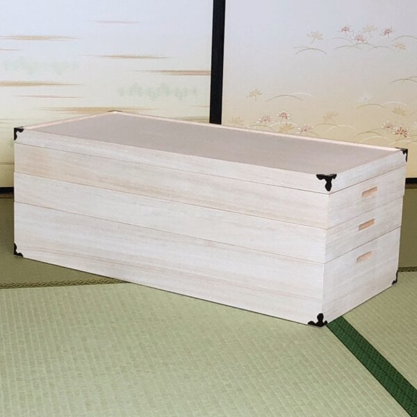 衣装ケース 桐製 衣裳箱 3段 日本製 幅91cm