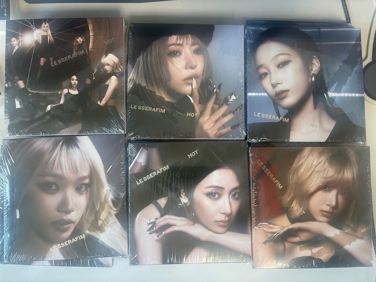 LE SSERAFIM - 5th Mini Album HOT Album Compact Ver. 6EA SET