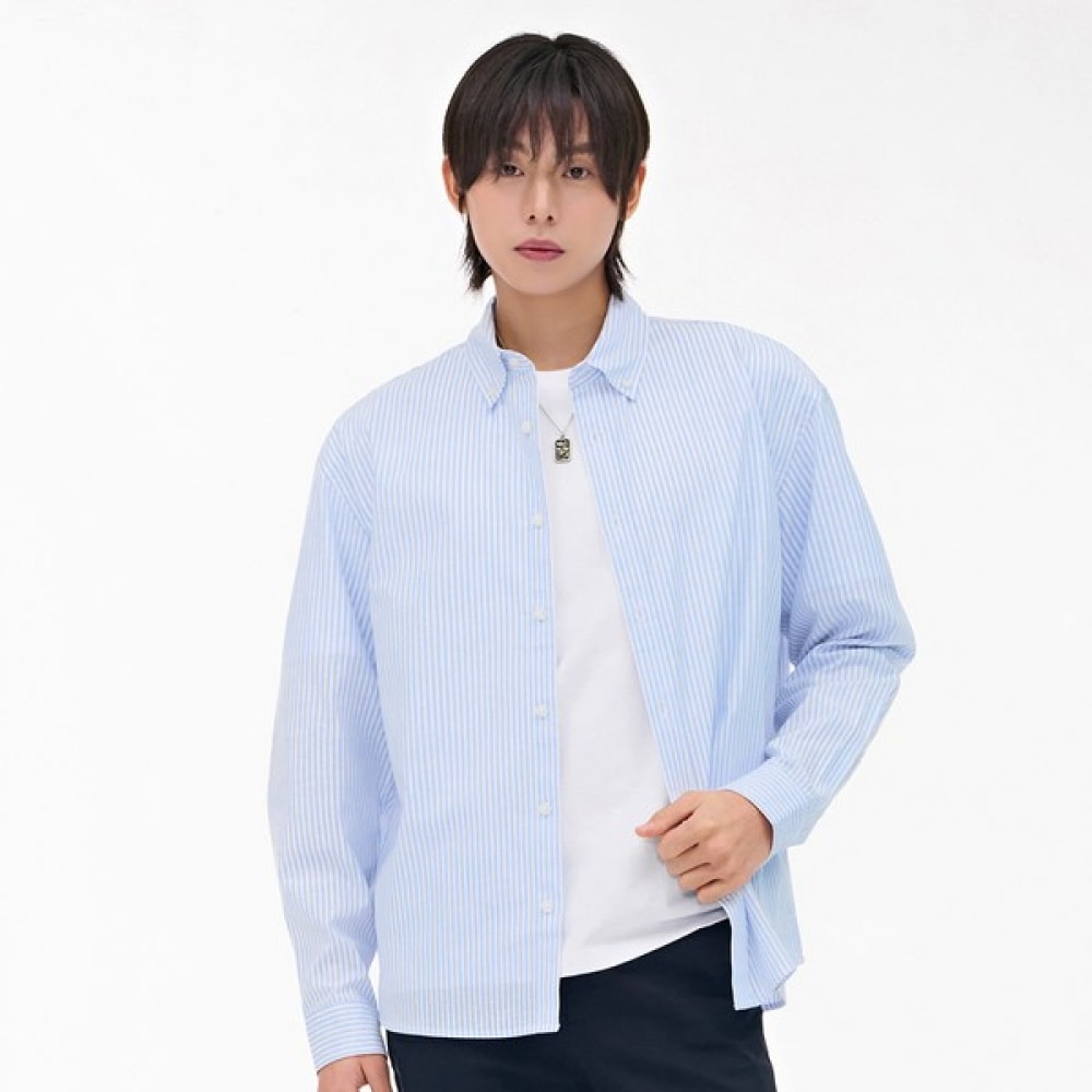 [チェースカルト] コモンオックスフォードシャツ-Earu5411B01