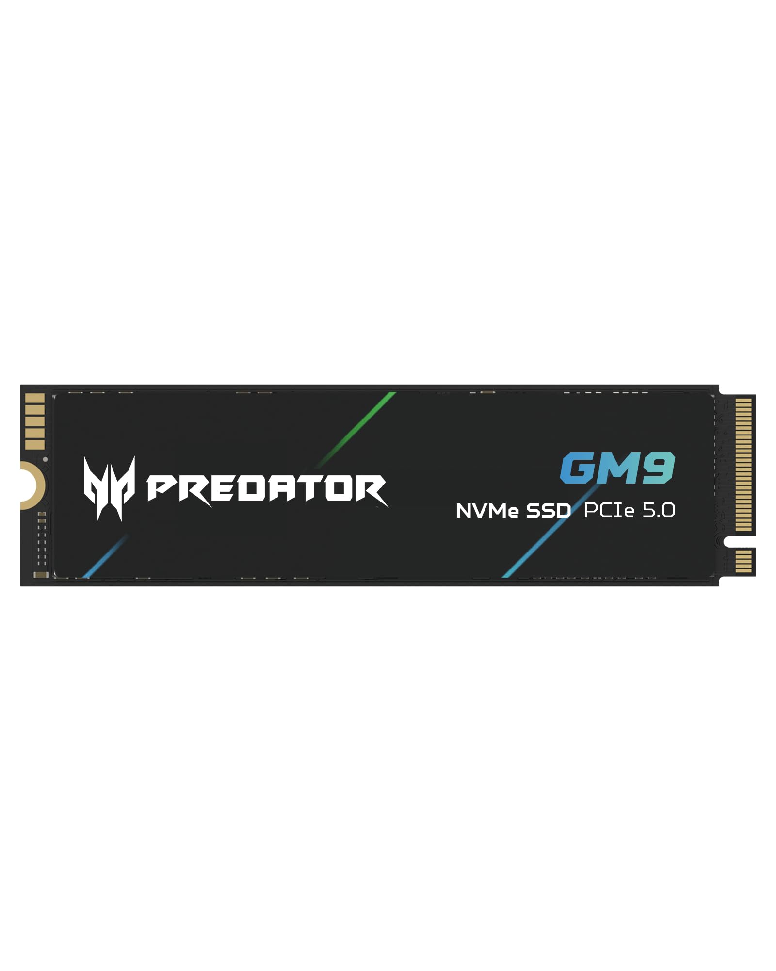 Acer Predator Gen5 M.2 SSD 2TB GM9 NVMe2.0 2280 PCIe Gen5×4 超高速 14500MB/s 最大読み取り速度 内蔵SSD 高耐久 3D NAND