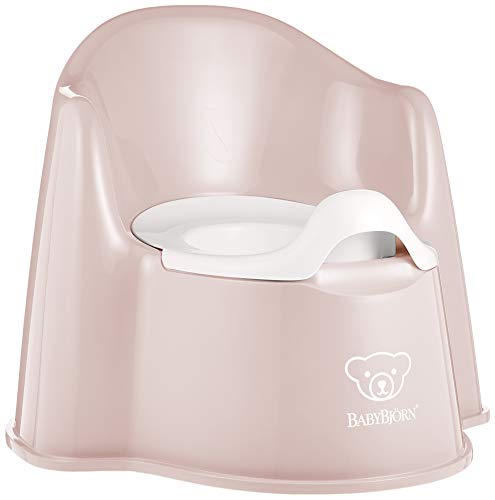 ベビービョルン 【日本正規品保証付】 イス型オマル パウダーピンク/ホワイト 1個 (x 1)