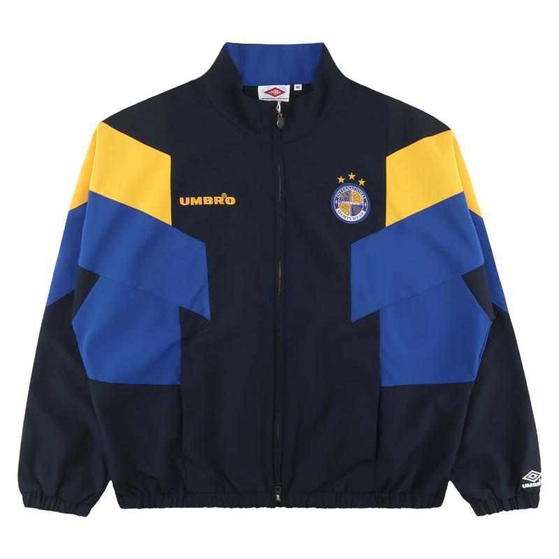 HBL OGカラーブロックスタンドネックウィンドブレーカージャケットUR221CJK56DVY
