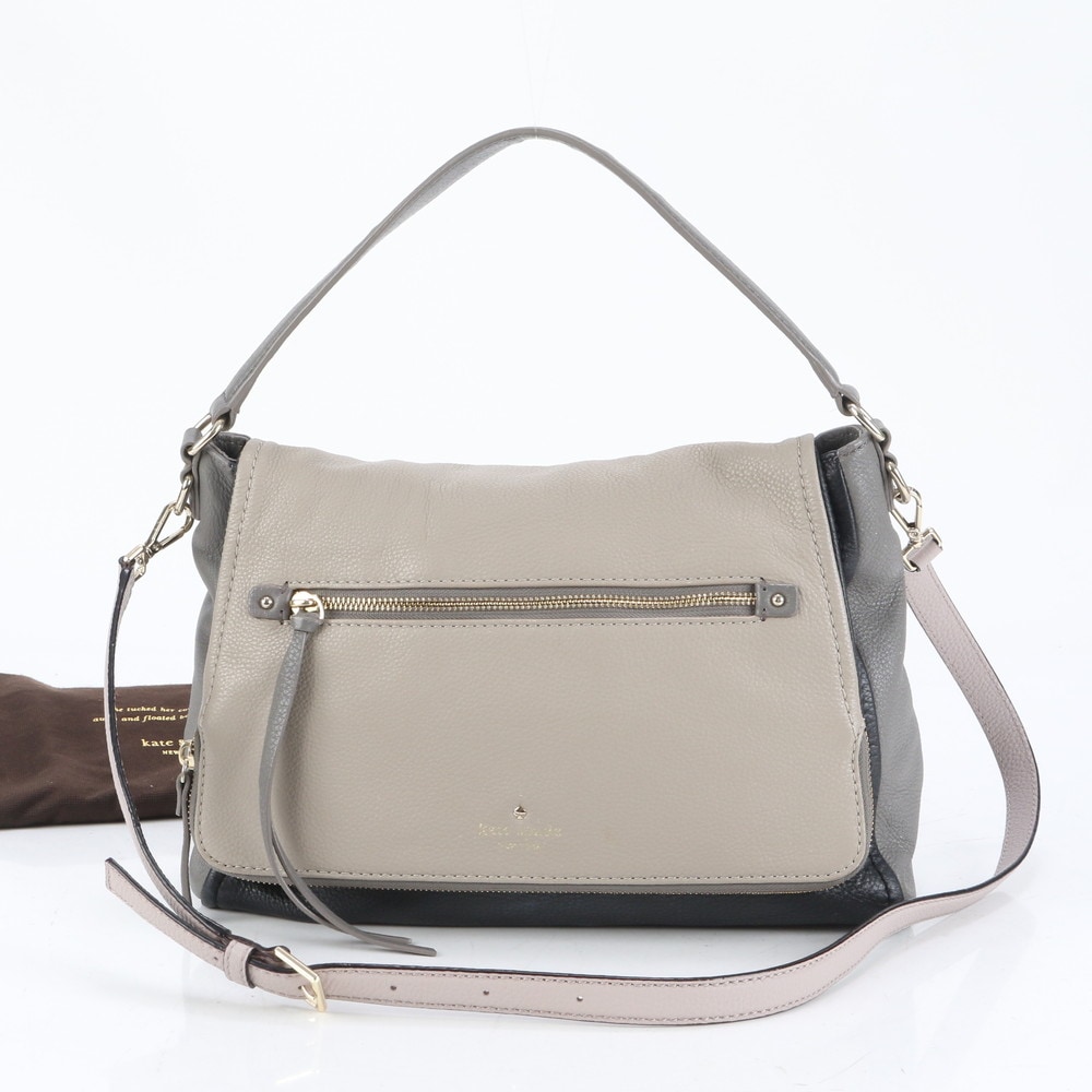 美品 レザー 2WAY ショルダーバッグ 斜め掛け ハンド トート A4 レディース RUE CQ23-10 中古