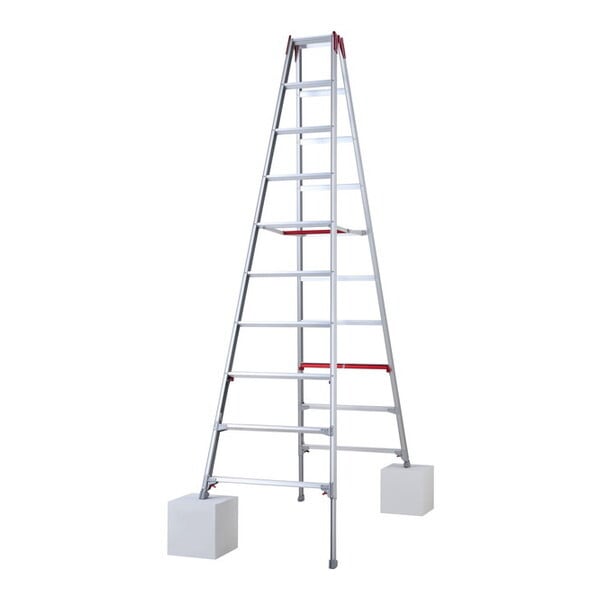 法人限定 長谷川工業 上部操作式伸縮脚立 シャガマン 10尺 RYR-30a メーカー直送