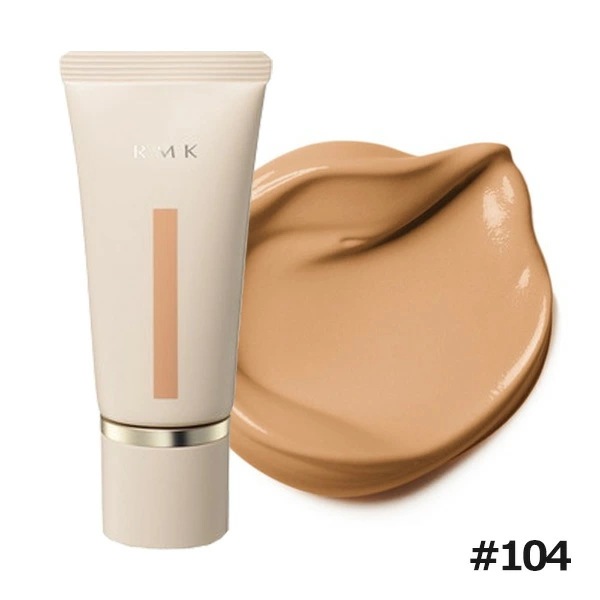 RMK クリームファンデーションアクアティックグロウ #104 SPF22 PA++ 30g