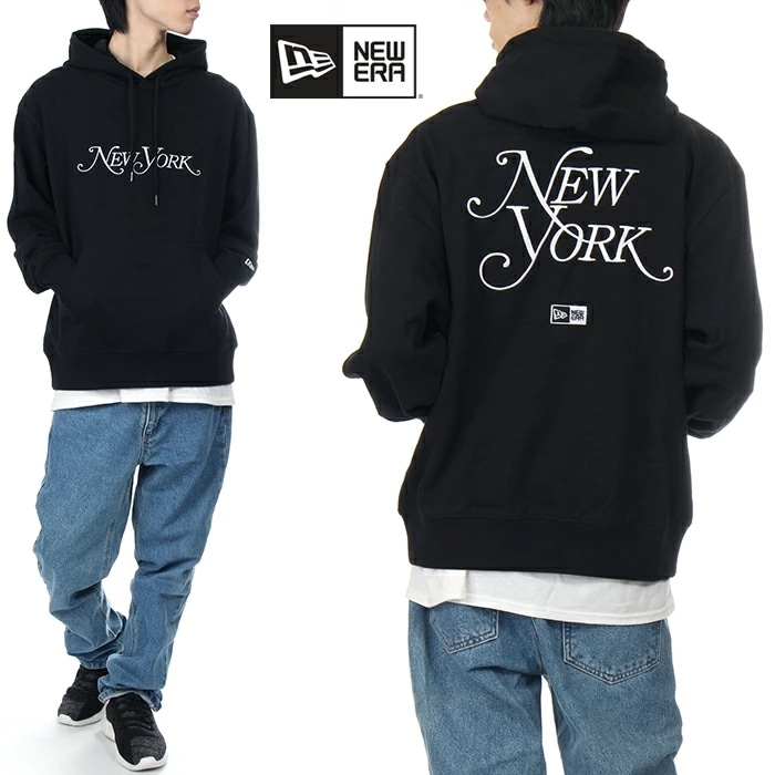 ニューエラ パーカー メンズ レディース NEW ERA New York Magazine スウェット プルオーバー パーカ 大きいサイズ ロゴ ストリート ヒップホップ ダンス 衣装 ファッション