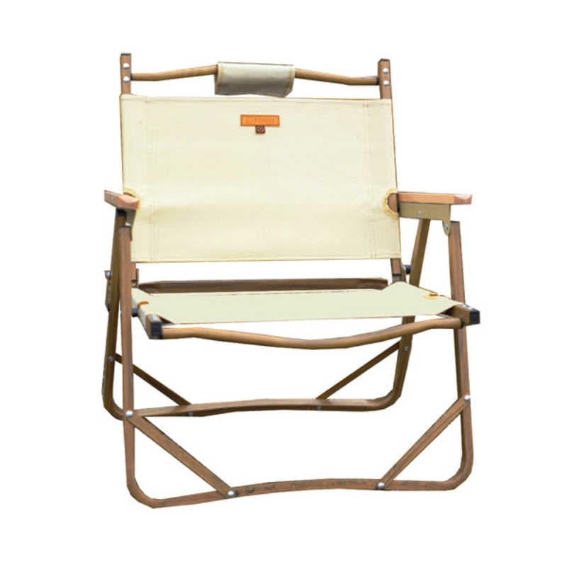 SMORE　Alumi Folding Armchair アルミ フォールディング アームチェア(約54×54×61cm/ベージュ) SMOFT002FACaFbeg　SMOFT002FACaFbeg