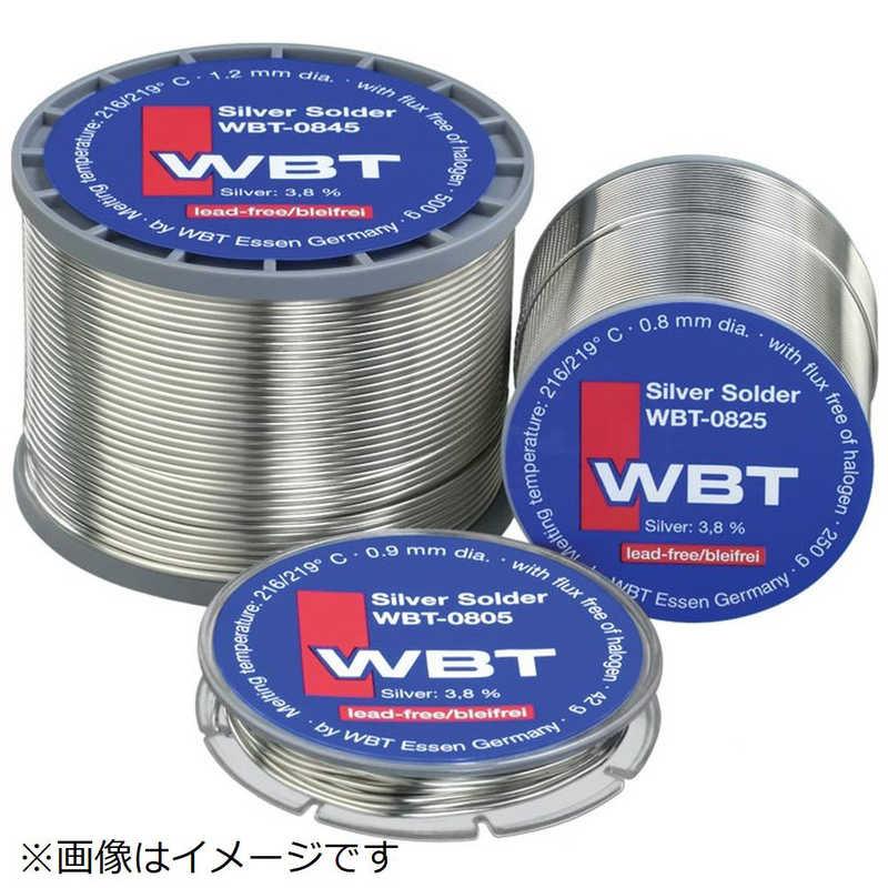 WBT　銀入りハンダ 鉛フリー 1.2mmφ 55m　WBT0845
