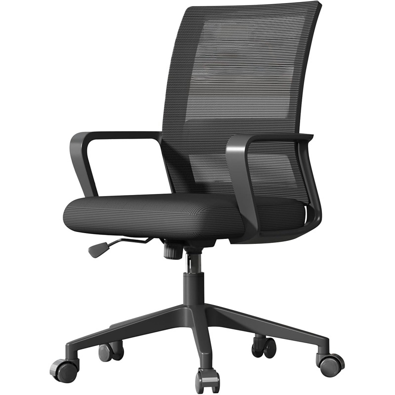 EdoErgo オフィスチェア 肘つき 椅子 テレワーク 疲れない デスクチェア パソコンチェア 360度回転 無段階昇降 通気性メッシュ コンパクト おしゃれ 在宅勤務（3色）