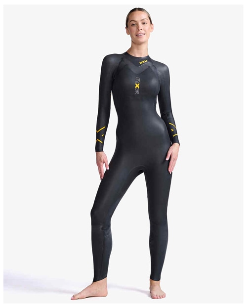 2XU WW4994C-BLK-ABN-M レディース　トライアスロン用ウェットスーツ　Propel P：1ウェットスーツ（BLK-ABN・サイズ：M） WW4994CBLKABNM