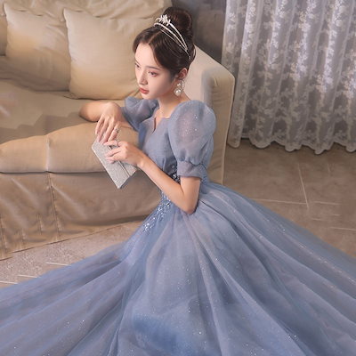 2024新作 パーティードレス高級感 ワンピース フォーマル パーティー キャバドレス 気質 大人