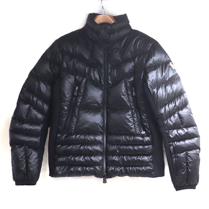 MONCLER モンクレール CANMORE ダウンジャケット ブラック レッド G20971A50400 1 GRENOBLE メンズ 中古