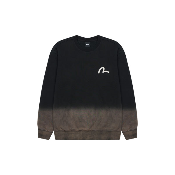 サンドウォッシング ルーズフィット スウェットシャツ Big Hills Sweat Setup (EW3MTS703_BK) 9,353円