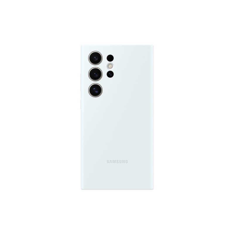 GALAXY　S24 Ultra Silicone Case White　EF-PS928TWEGJP