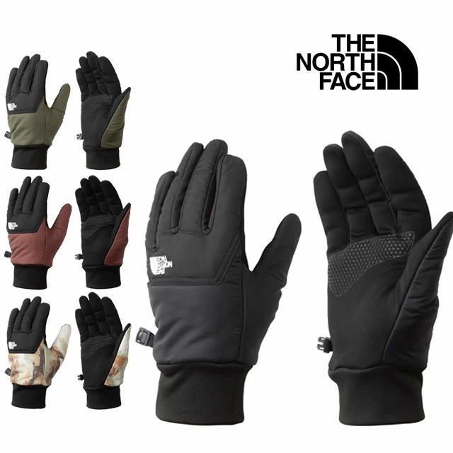 ザ・ノース・フェイス 手袋 メンズ レディース ユニセックス ヌプシイーチップグローブ NN62310 保温 防寒 フリース 滑り止め 中わた アウトドア キャンプ シンプル タッチパネル対応 スマホ