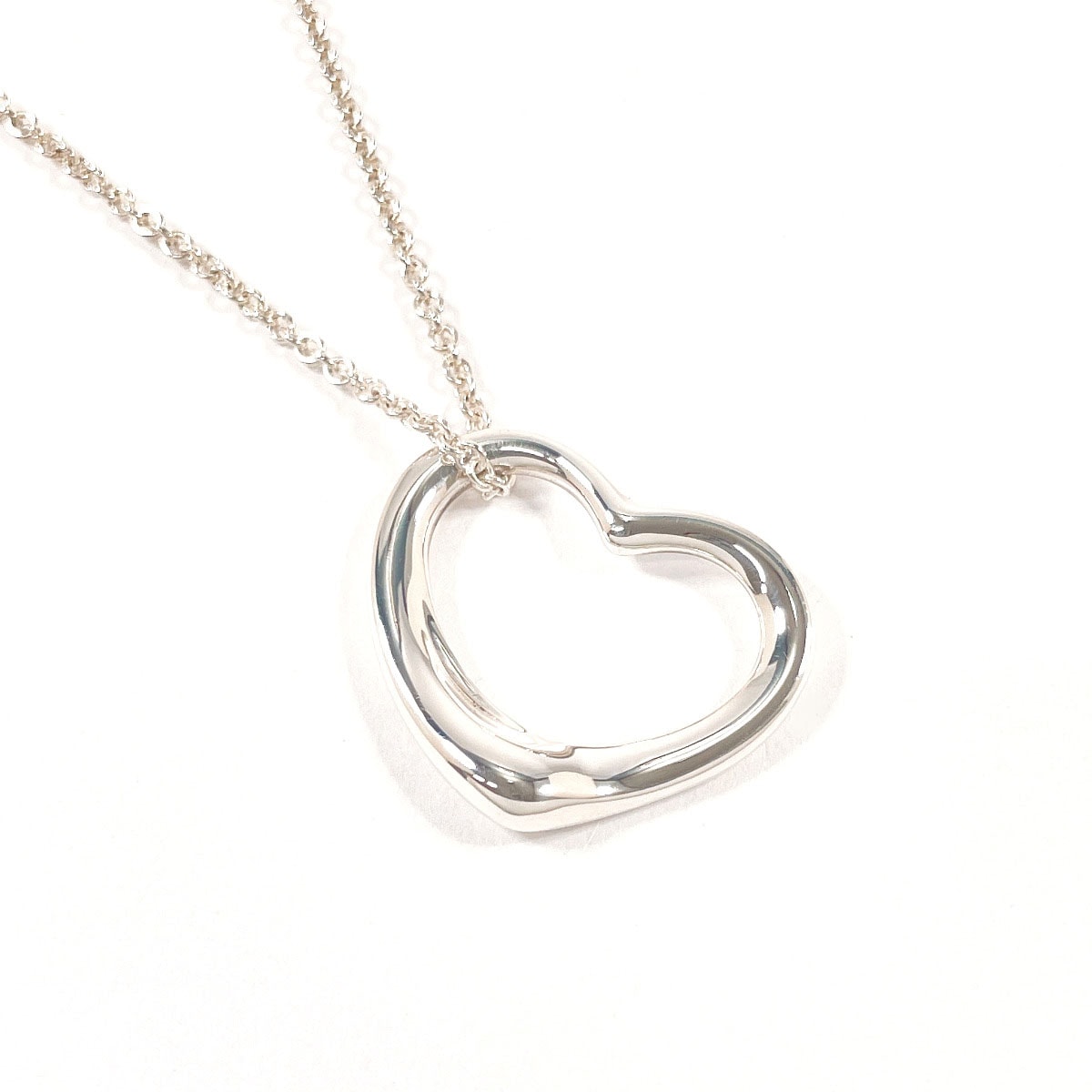 エルサペレッティ オープンハート ネックレス シルバー シルバー925 レディース