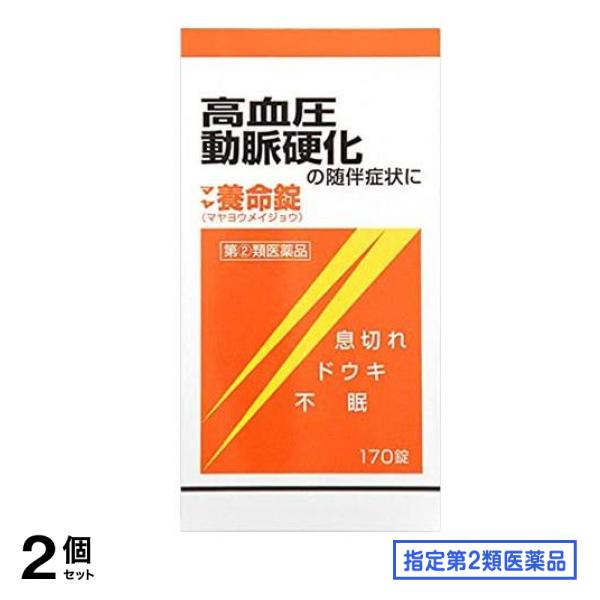 指定第２類医薬品 マヤ養命錠 170錠 2個セット