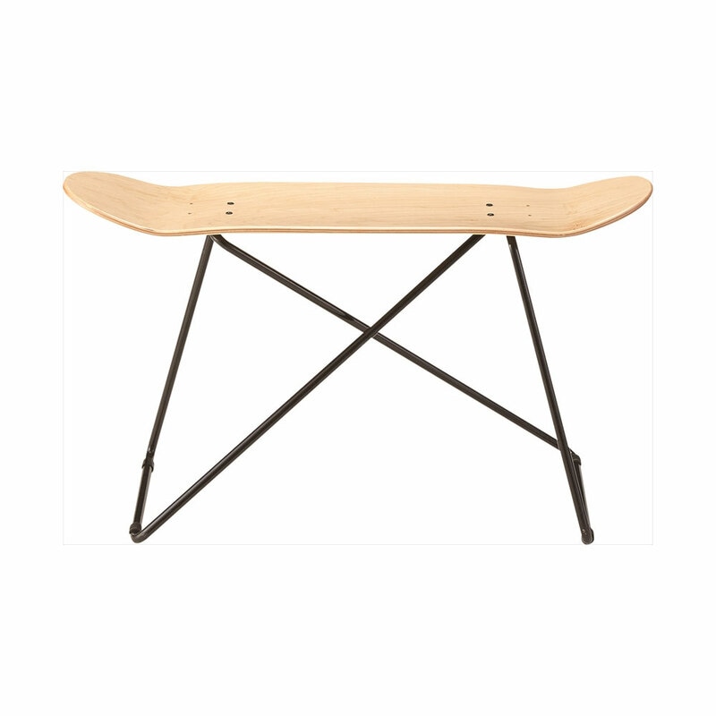 スケートボードスツール SF-201NA 【 リビング家具 木製 リビングテーブル ベッドサイドテーブル インテリア雑貨 ソファサイドテーブル おしゃれ ミニテーブル ナイトテーブル 】