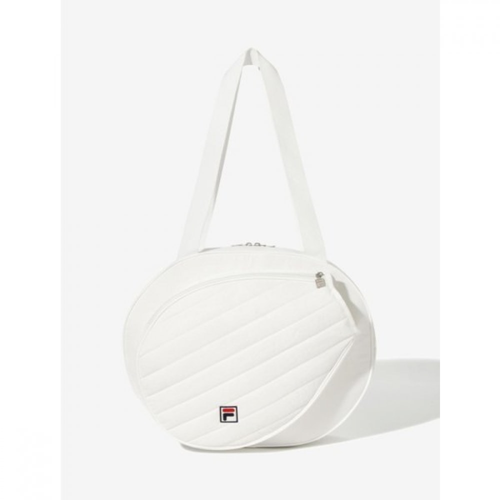 フィラ キルティング ラウンド ラケットバッグ - FS3BCF5206X