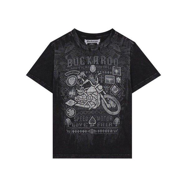 プレミアム シングル ヴィンテージ アートワーク 半袖Tシャツ 252TS393-19_IC