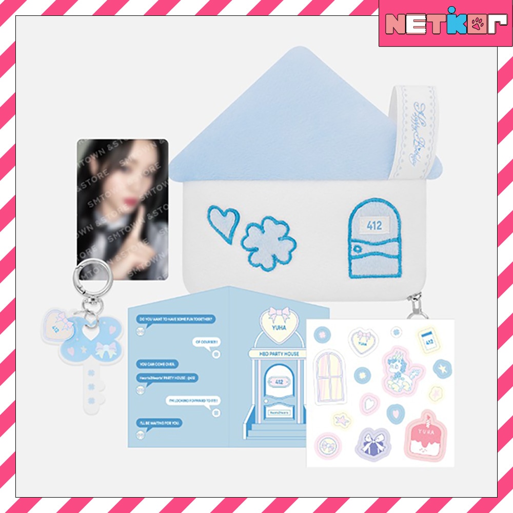 YUHA (Hearts2Hearts) - BIRTHDAY POUCH PACK [ THE HBD PARTY HOUSE FOR MD ] 公式グッズ ハーツ・トゥー・ハーツ