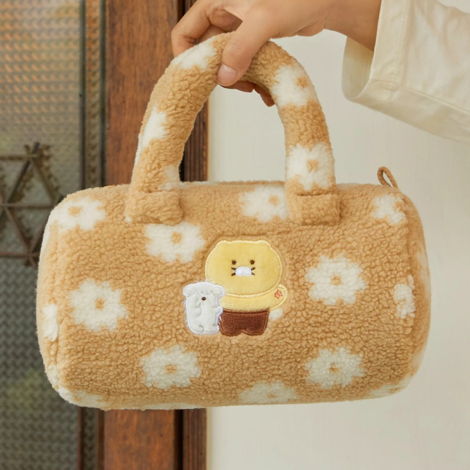 田舎家 ブークレトートバッグ_チュンシク (시골집 부클 토트백) / 公式グッズ こどもプレゼント 韓国お土産 チュンシク 춘식이