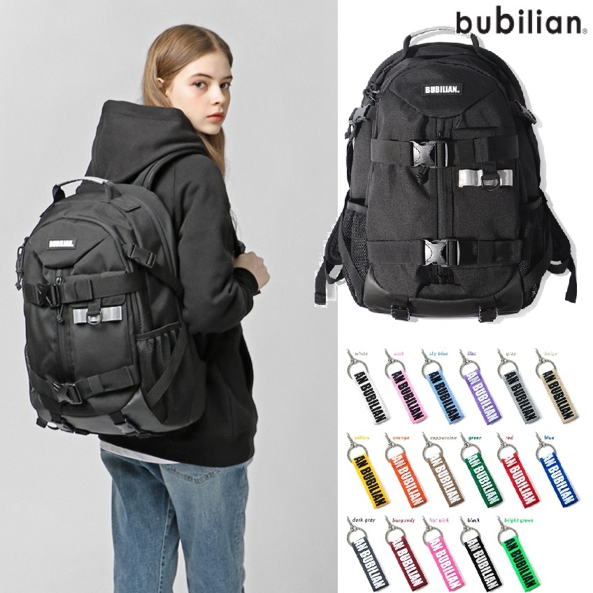 Ladybug backpack_Black 新商品 新学期 韓国人気 韓国ファッション 男女共用 カップルアイテム ストリートファッション カジュアルバッグ 学生バッグ