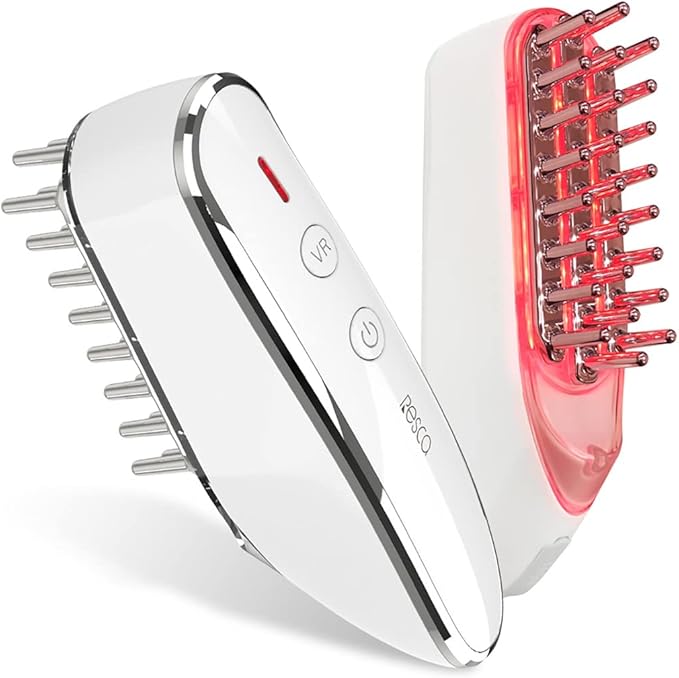 レスカ クアトロスカルプケア CTR-800 スカルプケアブラシリフトブラシ RF EMS 振動 LED 頭皮ケア 美顔器 電気ブラシ 頭筋 頭皮ケア フェイスケア USB充電式