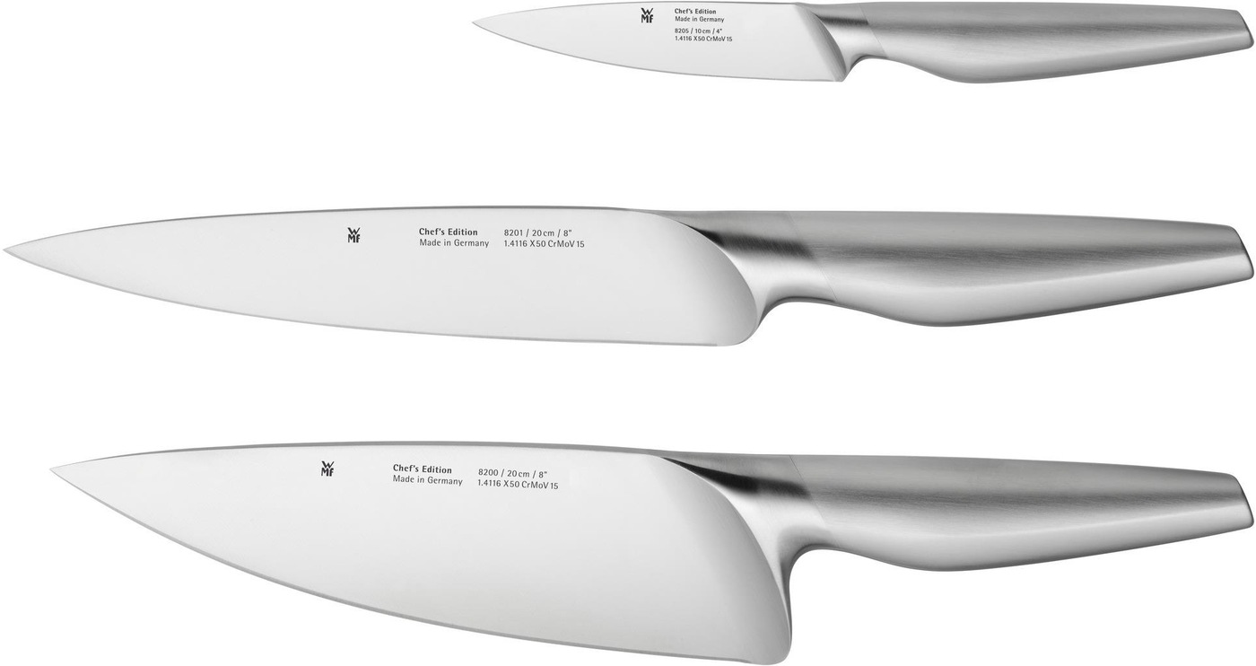 W.M.F Chefs Edition プレミアムキッチンナイフ3種 カルセット 27,300円