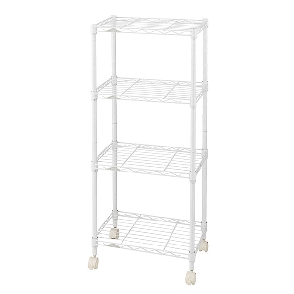 LCR45-4WH カラーラック 4段45W WH