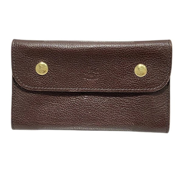 イルビゾンテ 411188 レザー 長財布 ユニセックス 【中古】