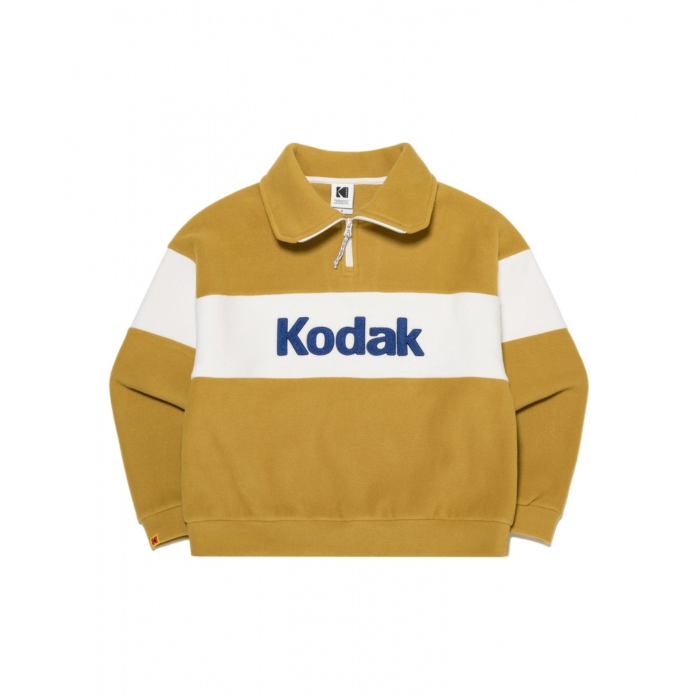 KODAKエッセンシャルフリース反集業マンツーマンウーマンYELLOW