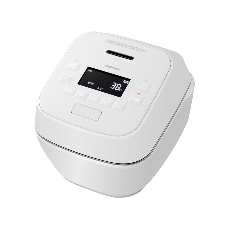 TOSHIBA 東芝 RC-10SGA-W グランホワイト 真空圧力IH炊飯器 5.5合 炎匠炊き